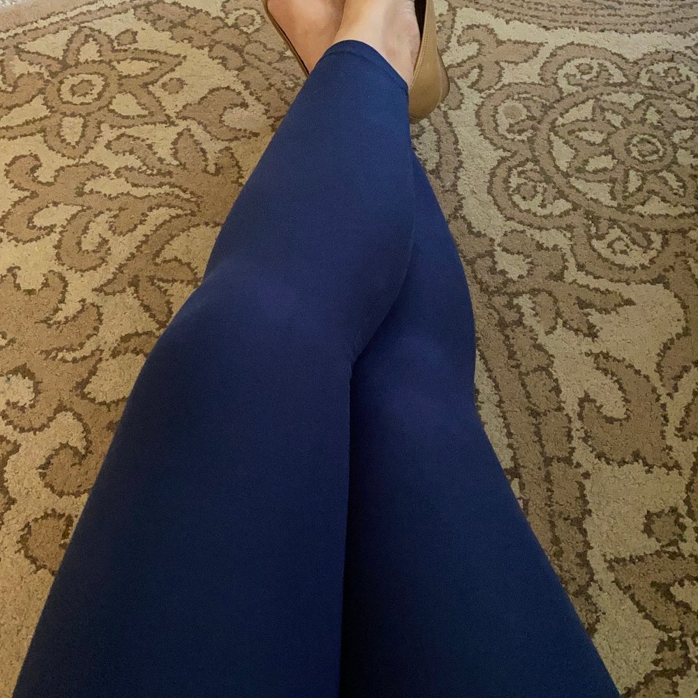 GUC LuLaRoe Blue Leggings OS